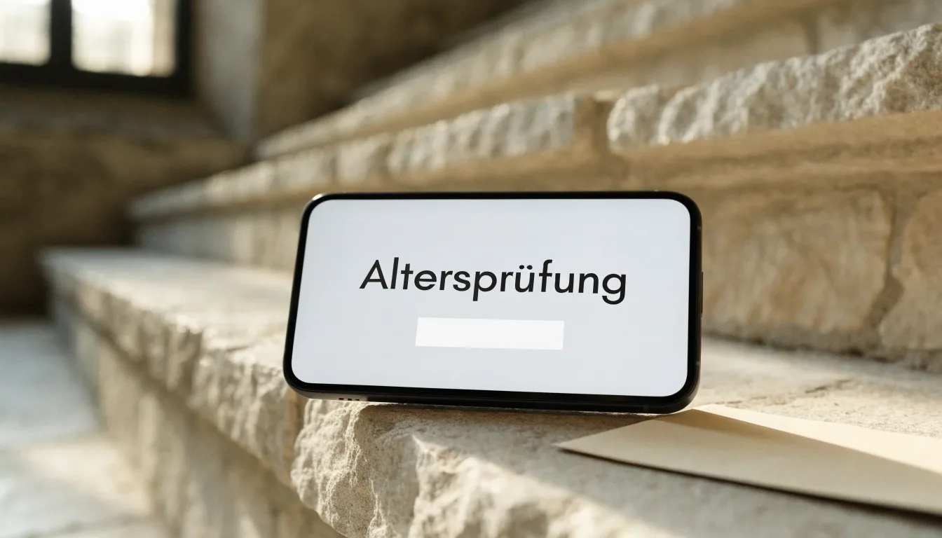 Ein Treppenhaus aus hellem Stein führt in einem Altbau nach oben, Licht fällt durch ein hohes Fenster.